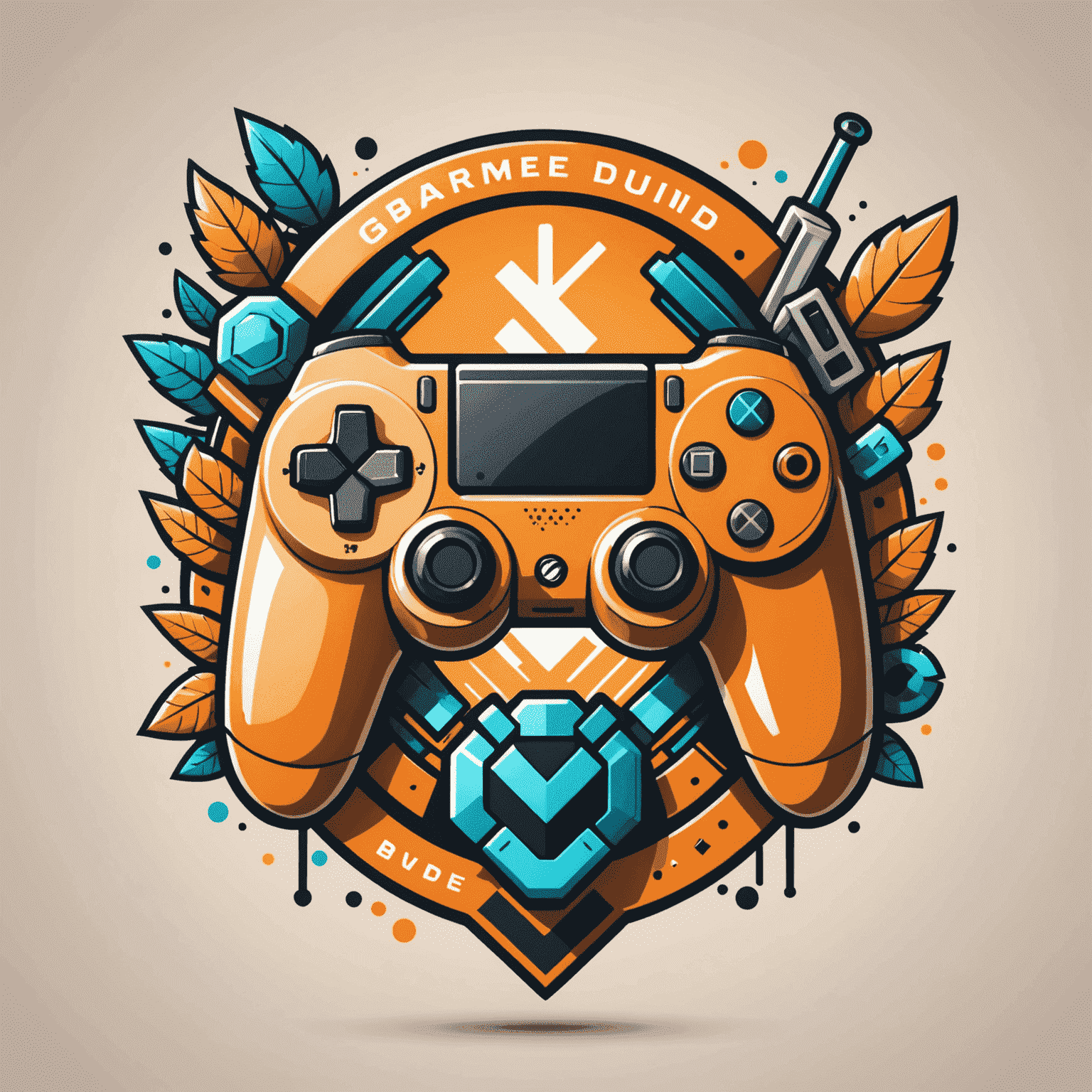 Advanced Game Design logo featuring stylized game controller and design tools